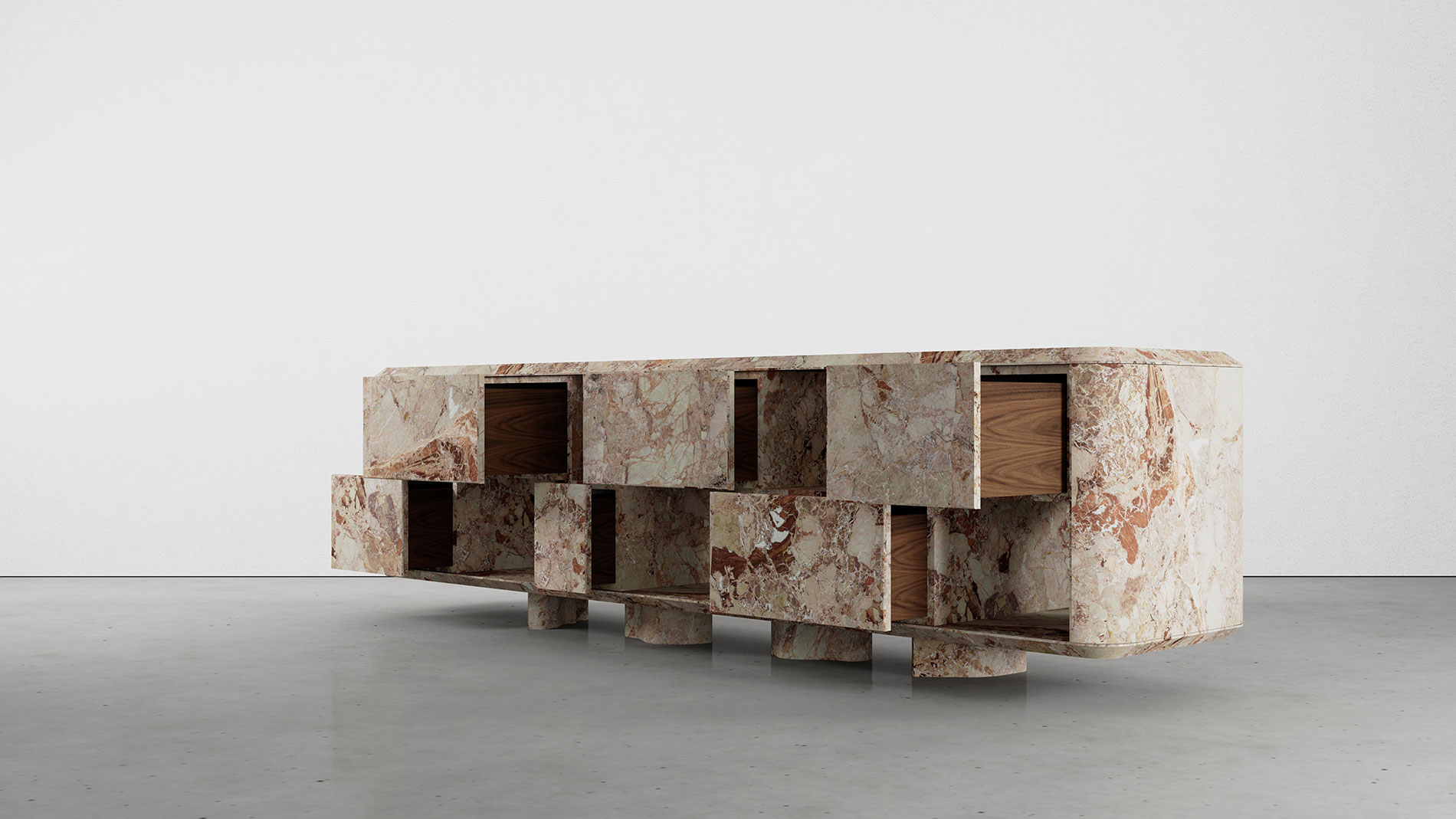 Bellagio Breccia Pernice Collection - Melchiorri Studio Gallery by Sauro Melchiorri