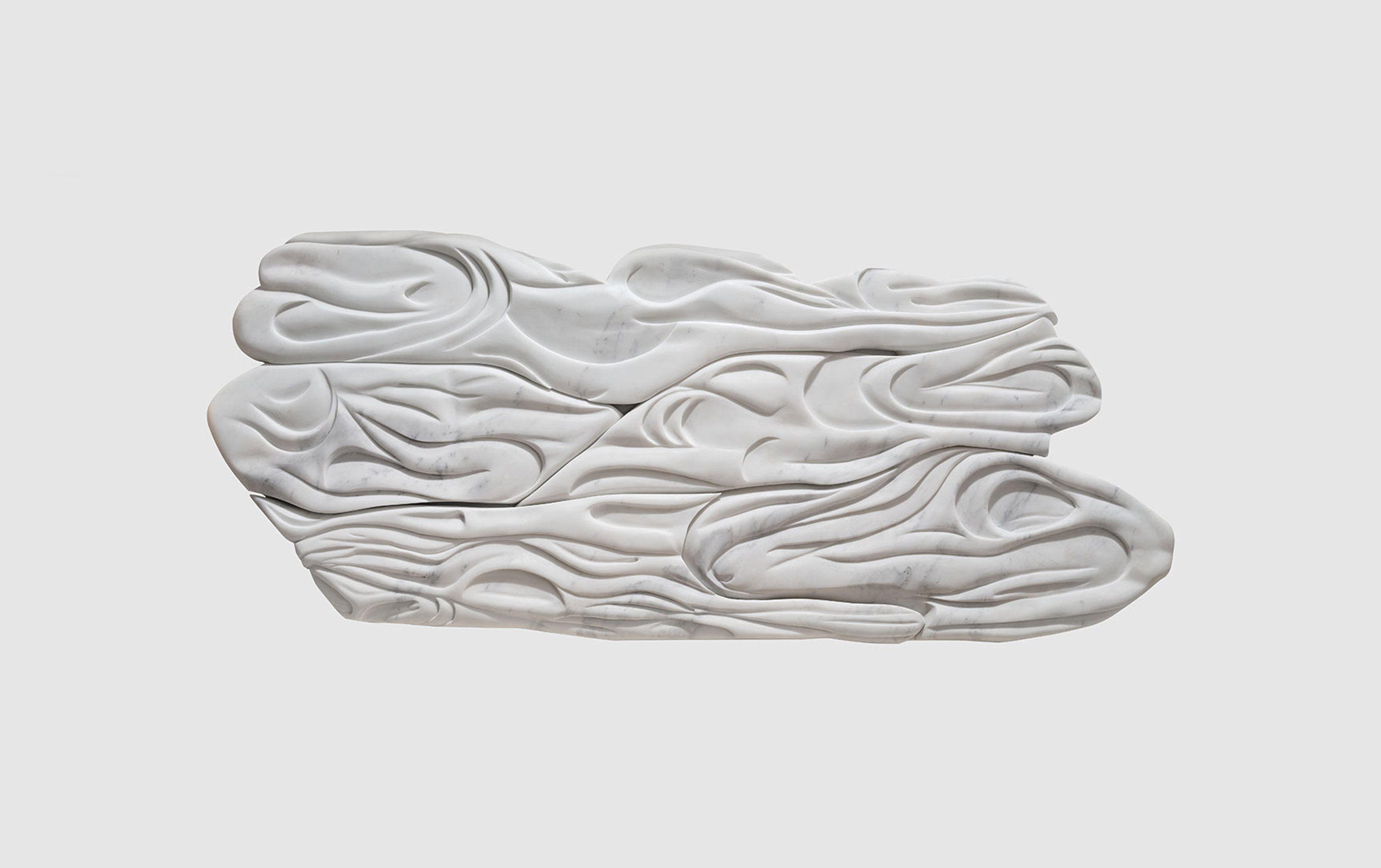 Capri Collection 2023 - Ettore Marble Vase - Unique Pieces in Calacatta Marble - Handcrafted. 